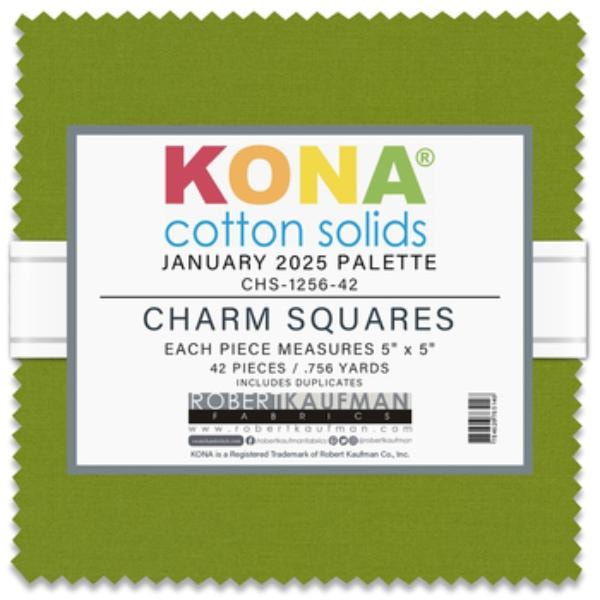5" Charm Squares Kona January Fabric-CHS-1256-42