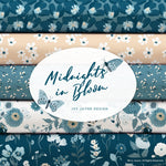 Quilting 5" Charm Pack Squares Midnights In Bloom By Camelot Fabrics.