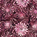 Timeless Treasures Tonga Batiks Black Cherry Mini Treats 5" Squares Charm Pack