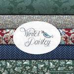 Quilting 5" Charm Pack Squares Winter Paisley By Camelot Fabrics.