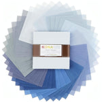 5" Charm Squares Kona OVERCAST Fabric-CHS-336-42