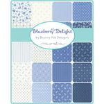 Blueberry Delight-Charm Pack-Bunny Hill Designs-Moda Pre Order : Oct 2023