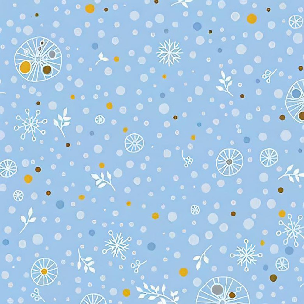 Blue Segments Fabric ~ Winter Days by Lisa Glanz for Michael Miller, 100% Quilting Cotton