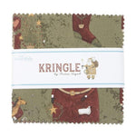 Quilting Charm Squares Pack Kringle By Teresa kaput For Riley Blake Designs