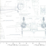 Modern Background More Paper White By Zen Chic For Moda