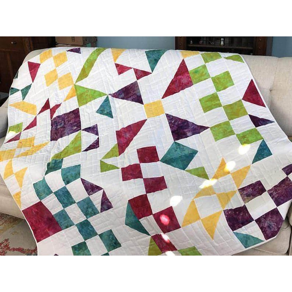 Quilt Pattern Cryptic By Swirly Girls Design