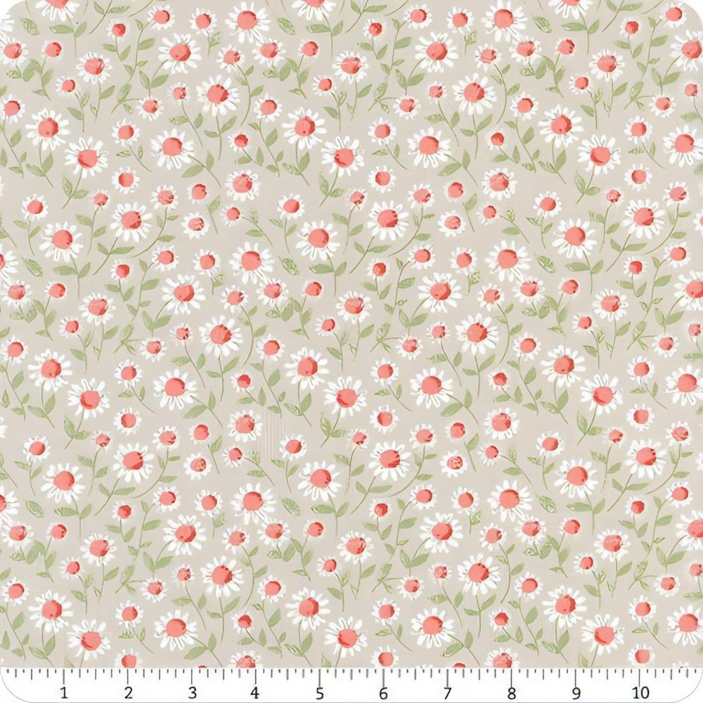 Quilting Cotton Fabric Love Note Dove By Lella Boutique For Moda