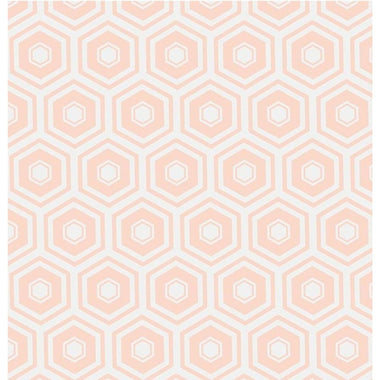 Quilting Cotton Fabric Mixology Blush Honeycomb By Camelot Fabrics