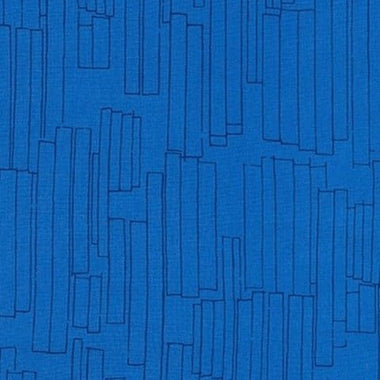 Quilting Cotton Fabric Planks Blue by Carolyn Friedland for Robert Kaufman