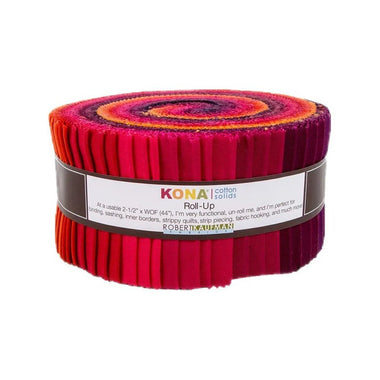 Quilting Cotton Jelly Roll Birds Of Paradise Solids Strips Fabric 40pcs/bundle by Robert Kaufman