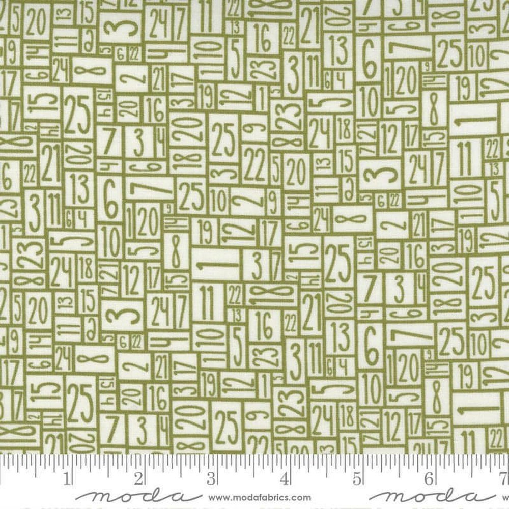 Quilting Cotton Snowkissed pine By Sweetwater For Moda By The Yard