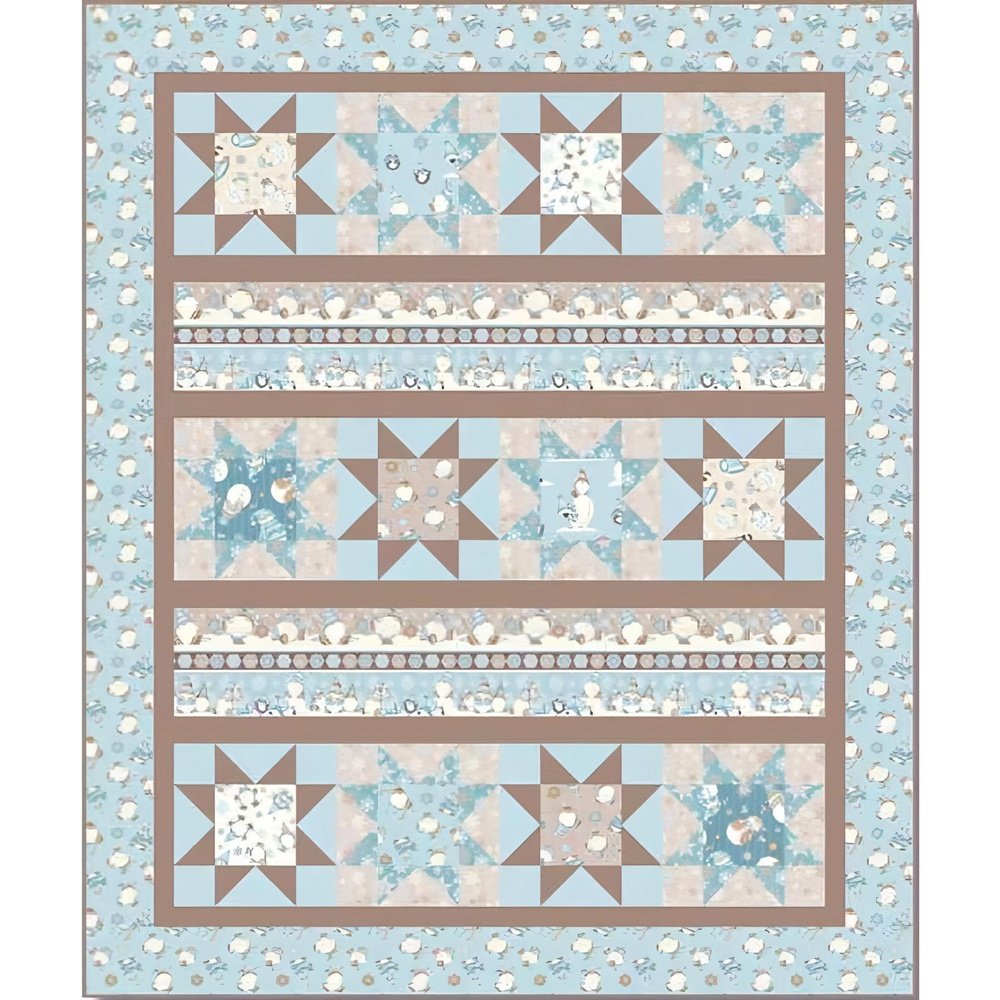 Quilting Fabric I Love Sn'gnomies Flannel By Shelly Comiskey For Henry Glass & Co.