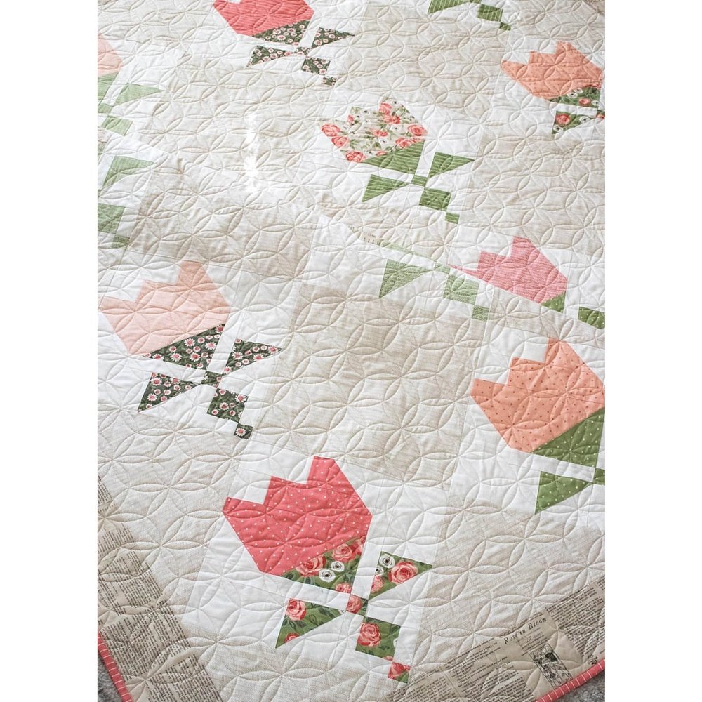 Quilting Pattern Tulip Shop By Lella boutique Vanessa Goertze For Moda