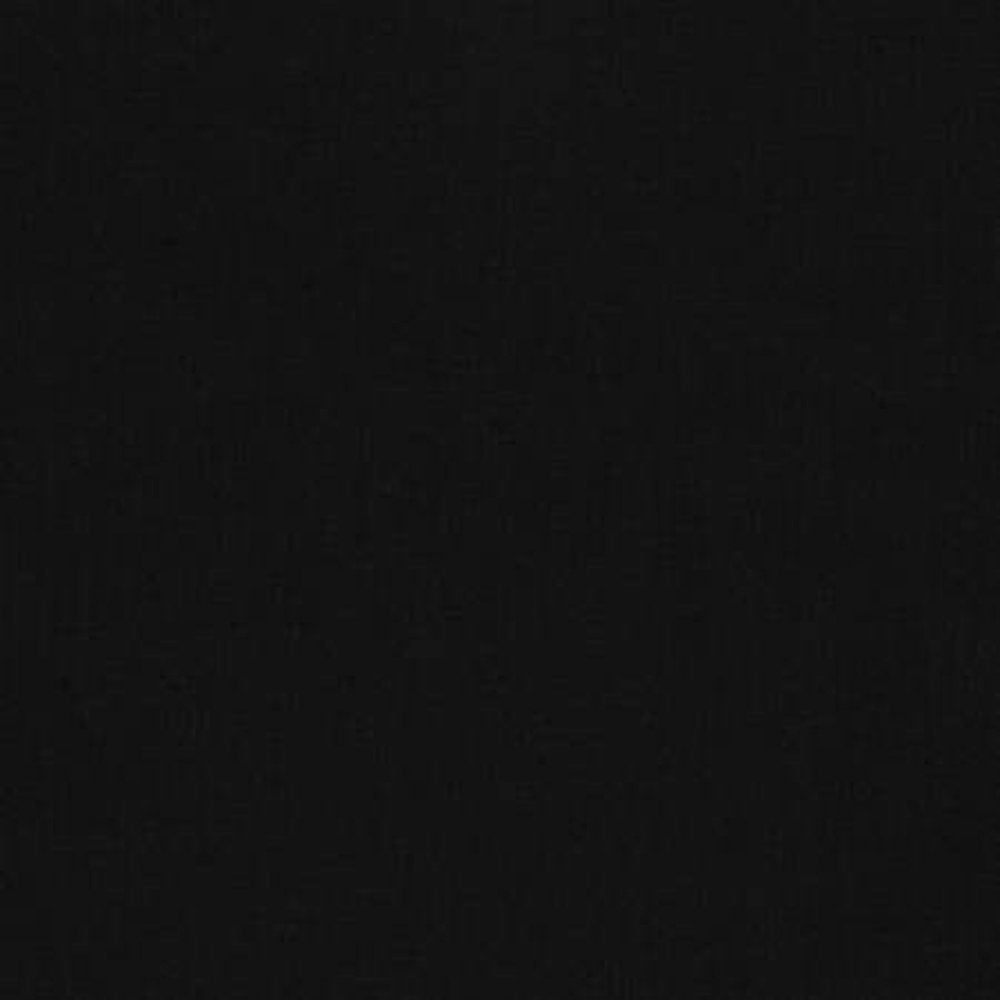 Gordons Solid Black Quilting Fabric 100% Cotton