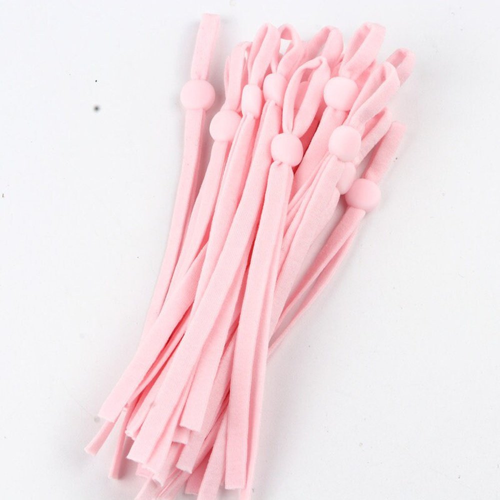 Soft Elastic Mask Straps With Matching Adjuster