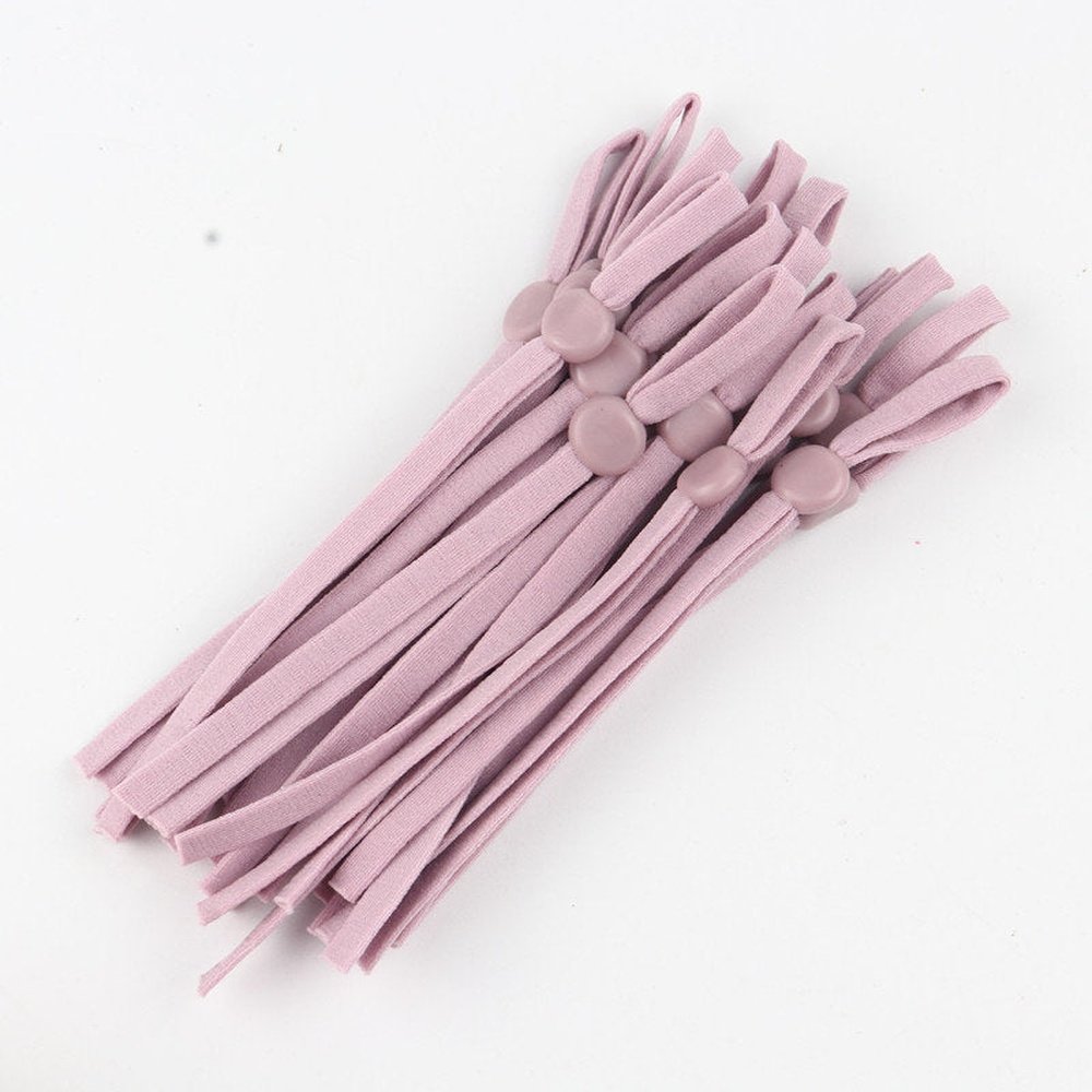 Soft Elastic Mask Straps With Matching Adjuster