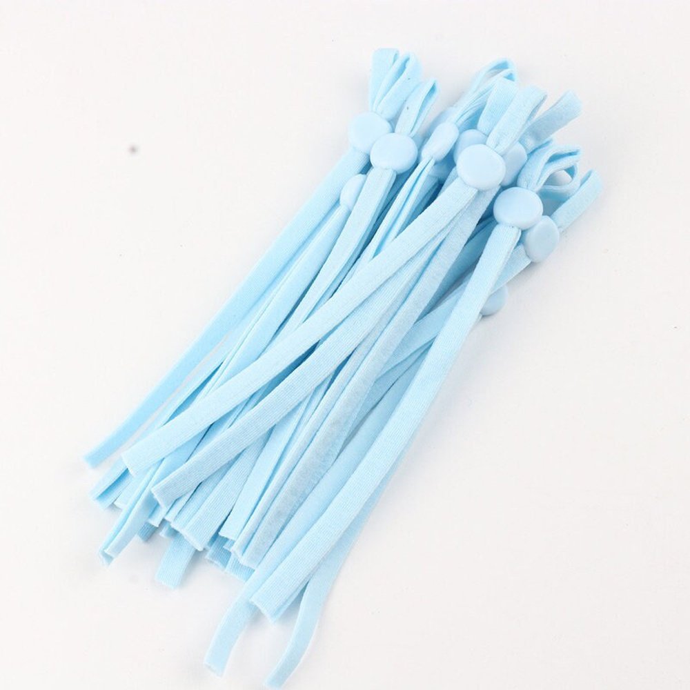 Soft Elastic Mask Straps With Matching Adjuster