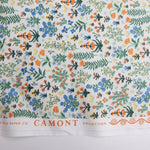Quilting Cotton Fabric Camont By Riffle Paper Co. For Cotton + Steel In Cream