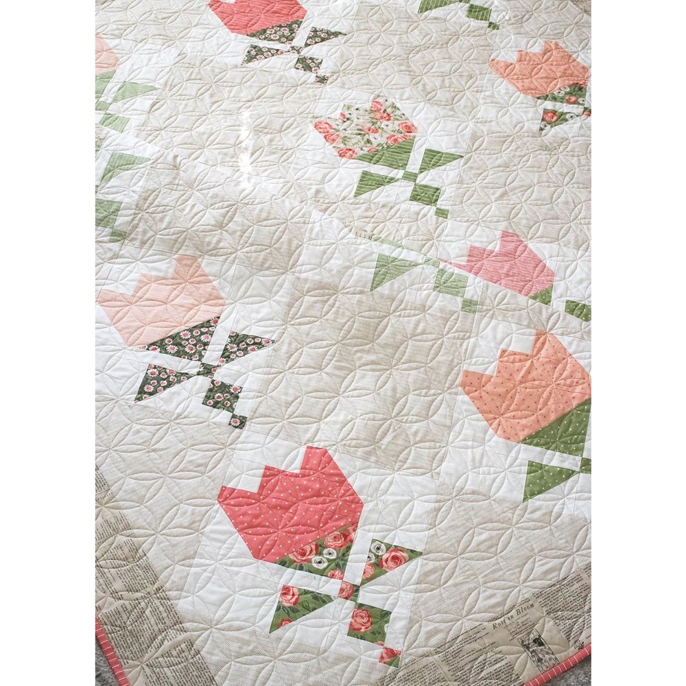 Quilting Cotton Pattern Tulip Shop By Lella Boutique Vanessa Goertzen