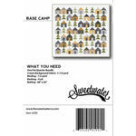 Quilting Cotton Pattern Base Camp By Sweetwater For Moda