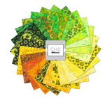 Kona Quilting Charm Squares Bees & Flowers Artisan Batiks by Robert Kaufman Fabrics