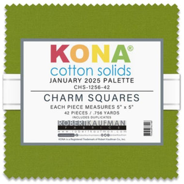 5" Charm Squares Kona January Fabric-CHS-1256-42