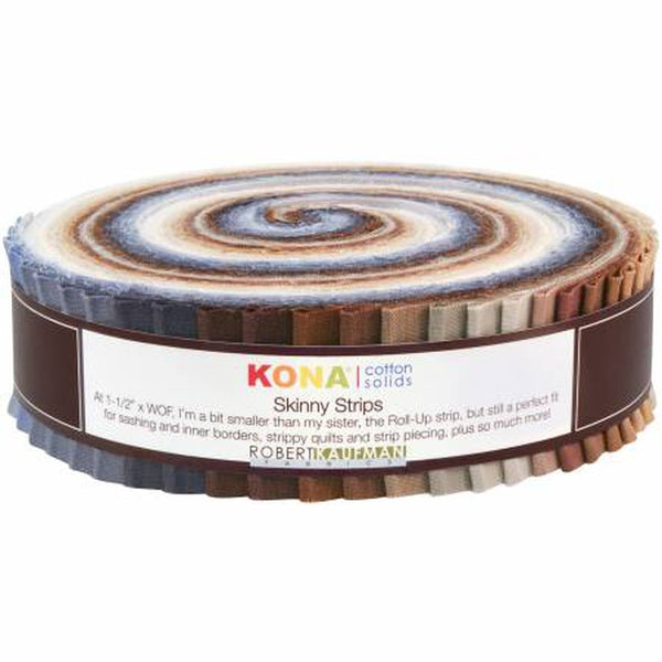 Kona Neutral Palette Skinny Jelly Roll – Mad Dog Fabrics