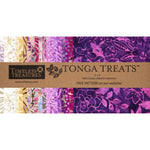 Timeless Treasures Fabric Tonga Batiks Pansy Mini Treats 5" Squares Charm Pack