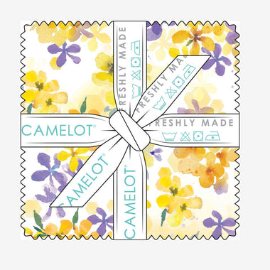Quilting 5" Charm Pack Squares Welcome To Our Hive By Courtney Morganstem For Camelot Fabrics. 42 Piece Bundle