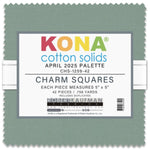 5" Charm Squares Kona April Fabric-CHS-1259-42