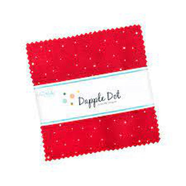 Quilting Cotton Charm Pack Dapple Dot By Riley Blake Designs