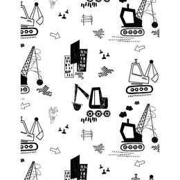 Quilting Cotton White Move Me By Dear Stella