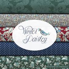 Quilting 5" Charm Pack Squares Winter Paisley By Camelot Fabrics.