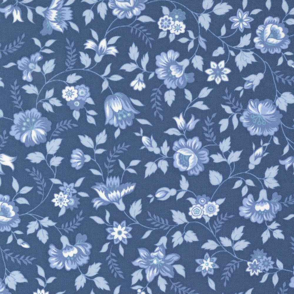 Blueberry Delight-Fat Quarter-Bunny Hill Designs-Moda Pre Order : Oct. 2023