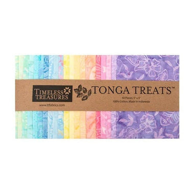 Timeless Treasures Tonga Batiks Flutter Mini Treats Charm Pack