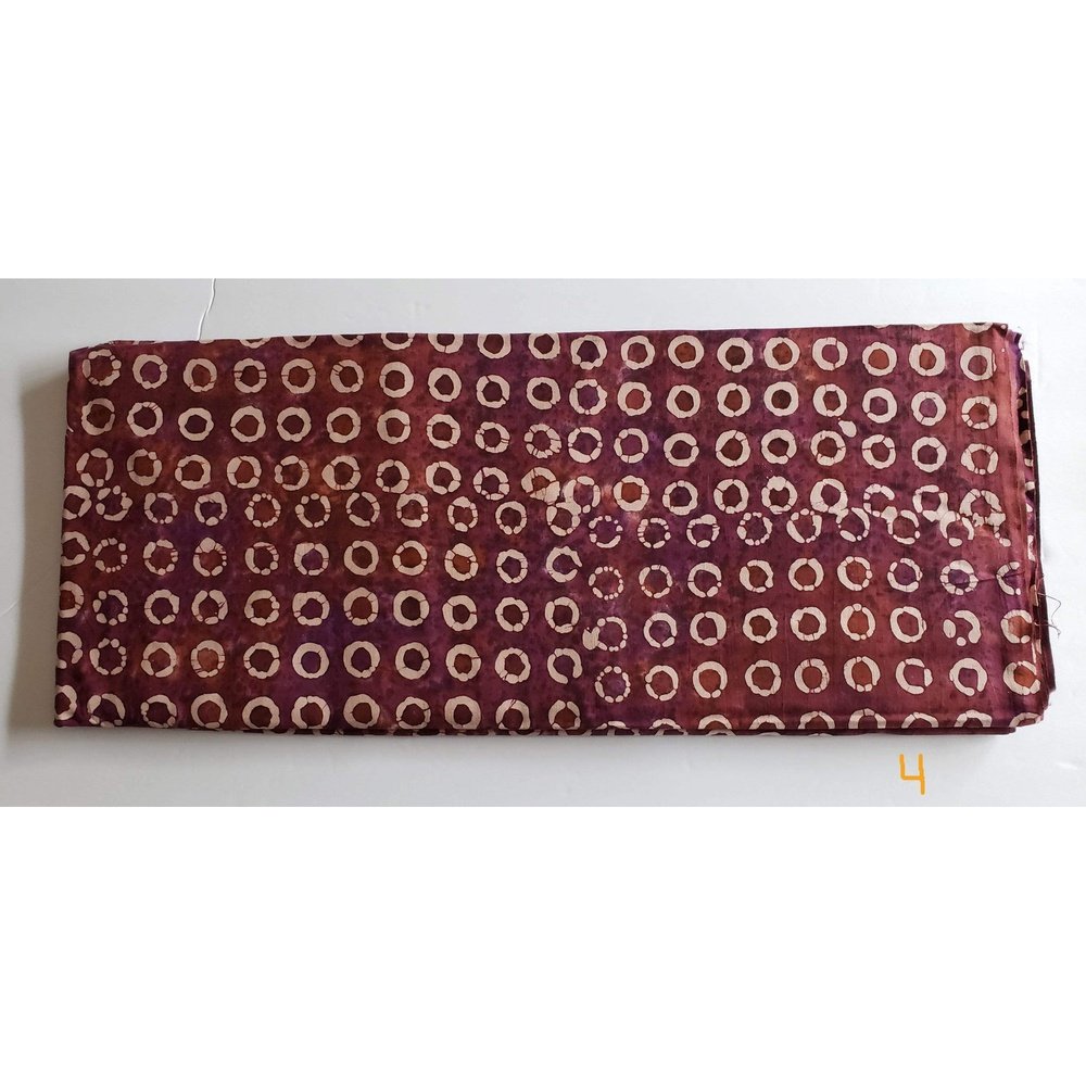 Beautiful Colourful Batik Fabrics for Quilting