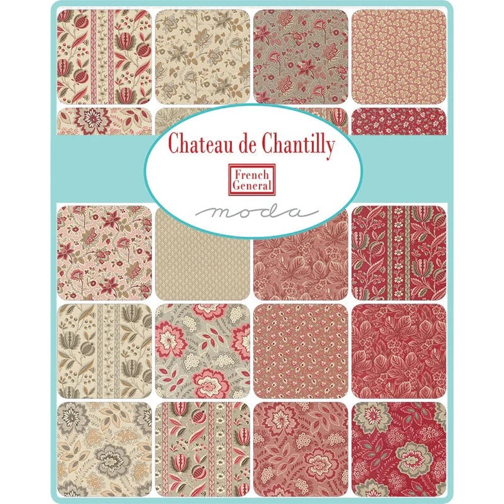 Chateau De Chantilly-Charm Pack-French General-Moda Pre Order : Sept 2023