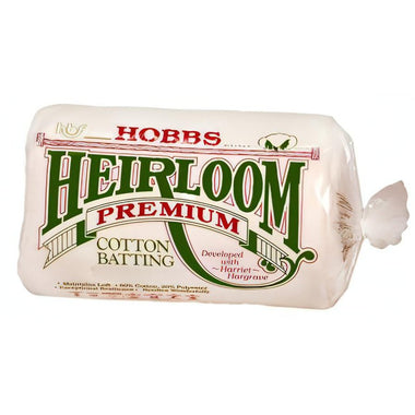Hobbs Heirloom Premium 80/20 Cotton Blend Batting 90"x108"