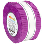 Kona Quilting Cotton Solid COTY Cosmos 2022 Jelly Roll 2.5" Fabric By Robert Kaufman