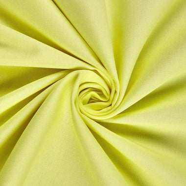 Kona Quilting Cotton Solid Lemon Ice Fabric By Robert Kaufman