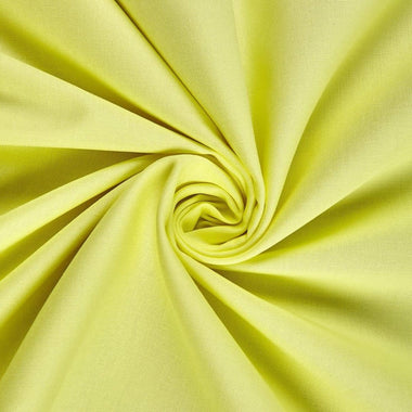 Kona Quilting Cotton Solid Lemon Ice Fabric By Robert Kaufman
