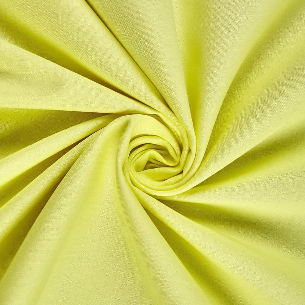 Kona Quilting Cotton Solid Lemon Ice Fabric By Robert Kaufman