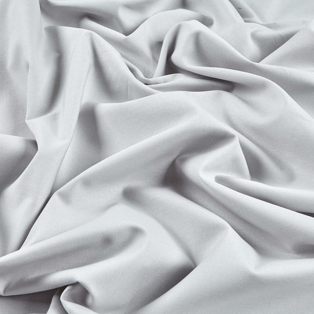 Kona Quilting Fabric Solid Silver Fabric By Robert Kaufman
