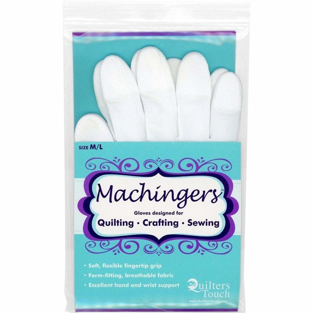 Machingers Touch Quilting Gloves Small/Medium and Medium / Large