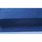 Navy Stitched 100% Quilting Cotton Fabric by Nutex