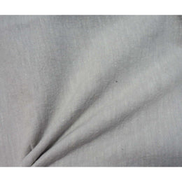 Plain Yarn Dyed Linen Solid Silver Grey Colour Fabric