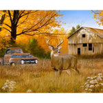 Premium Quilting Cotton Panel Old Timers Print By David Textiles