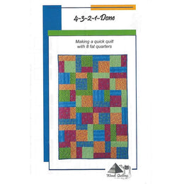 Quilt Pattern 4-3-2-1-Done By Wendt Quilting