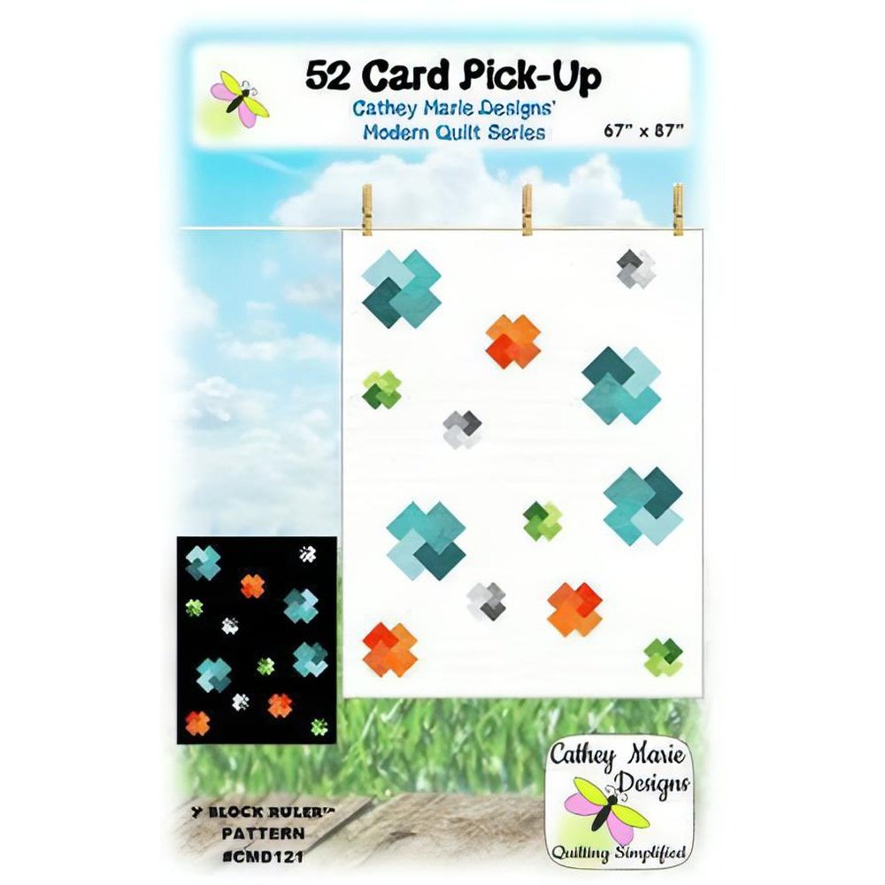 Quilt Pattern 52 Card Pick-Up By Cathey Marie Designs