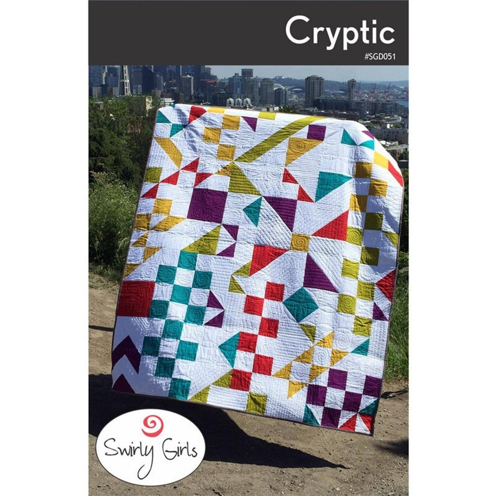 Quilt Pattern Cryptic By Swirly Girls Design